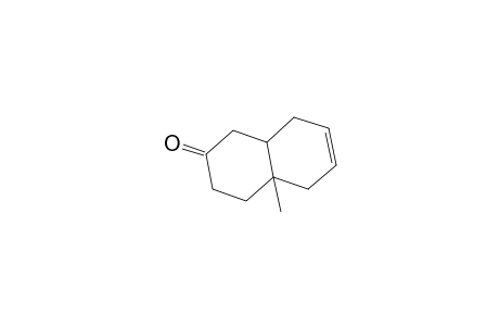 2(1H)-Naphthalenone, 3,4,4a,5,8,8a-hexahydro-4a-methyl-, trans-