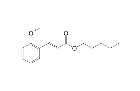 Trans-2-methoxycinnamic acid, pentyl ester