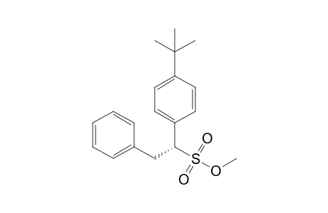 Methyl (R)-1-(4-tert-butylphenyl)-2-phenylethane sulfonate