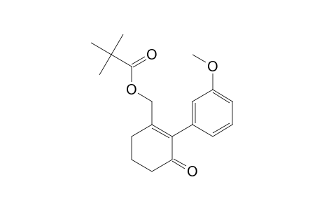[2-(3-Methoxyphenyl)-3-oxocyclohex-1-enyl]methyl pivalate