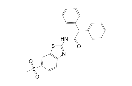 N-[6-(methylsulfonyl)-1,3-benzothiazol-2-yl]-2,2-diphenylacetamide