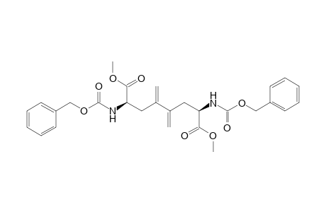 (R,R)-2,7-Bis(benzyloxycarbonylamino)-4,5-bis(methylene)octanedioic acid dimethyl ester