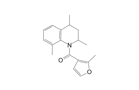 Quinoline, 1,2,3,4-tetrahydro-2,4,8-trimethyl-1-[(2-methyl-3-furanyl)carbonyl]-