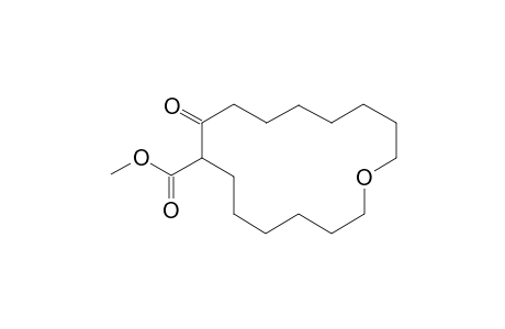 methyl 9-oxooxacyclohexadecane-8-carboxylate