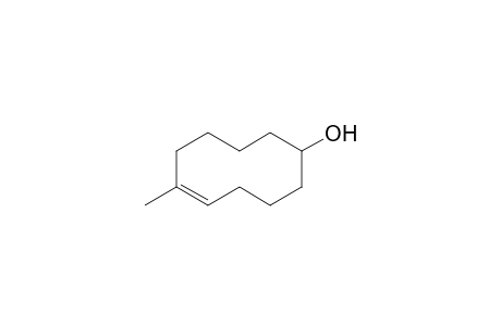 6-Methyl-cyclodec-5-enol