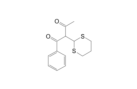 2-(1,3-Dithian-2-yl)-1-phenylbutane-1,3-dione