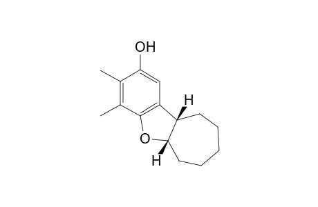 8,9-Dimethylcycloheptano[d]benzo[b]furan-7-ol