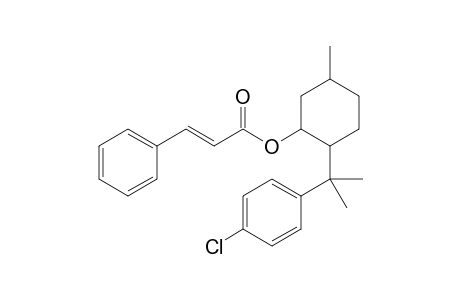 8-(p-Chlorophenyl)menthyl cinnamate