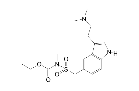 N-[[3-(2-dimethylaminoethyl)-1H-indol-5-yl]methylsulfonyl]-N-methyl-carbamic acid ethyl ester