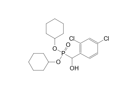 dicyclohexyl (2,4-dichlorophenyl)(hydroxy)methylphosphonate
