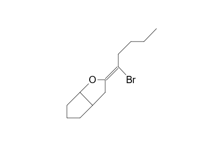 3-(1-Bromo-pentylidene)-2-oxa-cis-bicyclo(3.3.0)octane