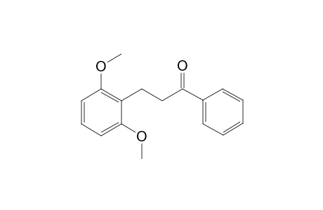 3-(2,6-dimethoxyphenyl)-1-phenylpropan-1-one