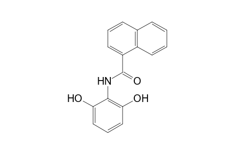 1-Naphthalenecarboxamide, N-(2,6-dihydroxyphenyl)-