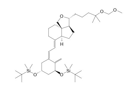 [(1S,3Z,5R)-3-[(2E)-2-[(3R,3aS,5aS,9aR)-3-[4-(methoxymethoxy)-4-methyl-pentyl]-3,3a,4,5,5a,7,8,9-octahydro-1H-indeno[1,7a-c]furan-6-ylidene]ethylidene]-5-[tert-butyl(dimethyl)silyl]oxy-2-methylene-cyclohexoxy]-tert-butyl-dimethyl-silane