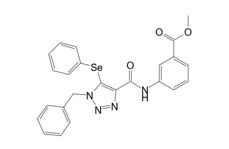 Methyl 3-[[1-benzyl-5-(phenylselanyl)]-1H-1,2,3-triazole-4-carboxamido]benzoate