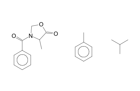 3-BENZOYL-4-BENZYL-2-tert-BUTYL-4-METHYLOXAZOLIDIN-5-ONE