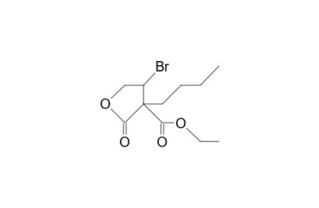 cis-4-Bromo-3-butyl-2-oxo-tetrahydrofuran-3-carboxylic acid, ethyl ester
