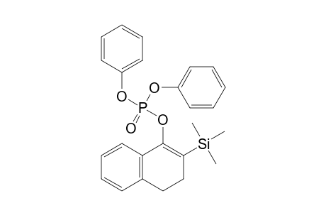 Phosphoric acid, 3,4-dihydro-2-(trimethylsilyl)-1-naphthalenyl diphenyl ester