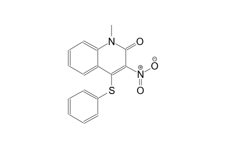 1-methyl-3-nitro-4-(phenylsulfanyl)-2(1H)-quinolinone