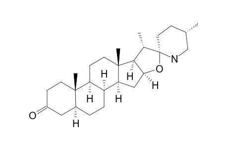 5-ALPHA-TOMATIDAN-3-ONE;(25S)-5-ALPHA,22-BETA-N-SPIROSOLAN-3-ONE