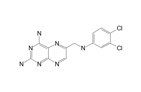 2,4-Diamino-6-[3,4-dichloroanilinomethyl]pteridine