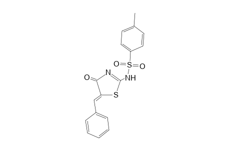 N-(5-Benzylidene-4-oxo-4,5-dihydro-thiazol-2-yl)-4-methyl-benzenesulfonamide