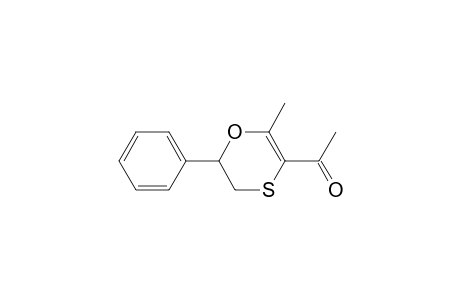 1-(6-Methyl-2-phenyl-2,3-dihydro-1,4-oxathiin-5-yl)ethanone