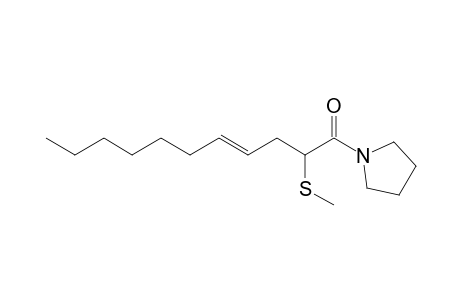 1-[(2-Methylthio)-4-undecenoyl]pyrrolidine