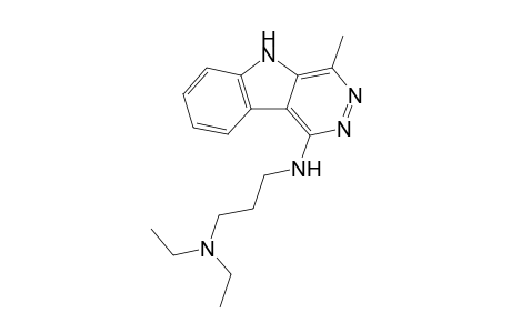 N1,N1-Diethyl-N3-(4-methyl-5H-pyridazino[4,5-b]indol-1-yl)propane-1,3-diamine