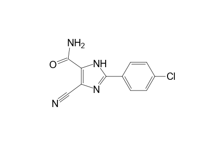 2-(4-Chlorophenyl)-4-cyano-1H-imidazole-5-carboxamide