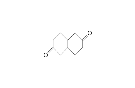 (1S,6S)-Bicyclo(4.4.0)decane-3,8-dione