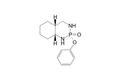 cis-(2R*,4aR*,8aR*)-2-phenoxy-3,4,4a,5,6,7,8,8a-octahydro-1H-benzo[d][1,3,2]diazaphosphinine 2-oxide