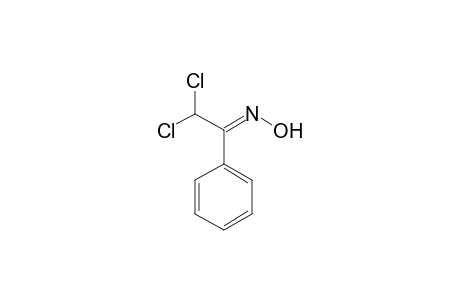 2,2-Dichloro-1-phenylethanone oxime
