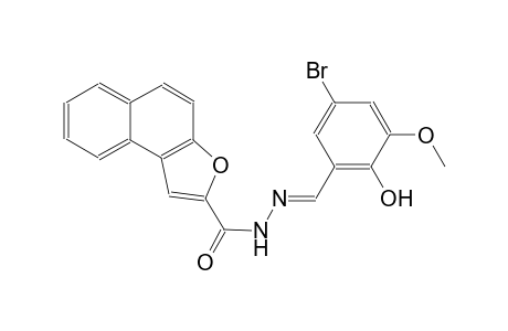 N'-[(E)-(5-bromo-2-hydroxy-3-methoxyphenyl)methylidene]naphtho[2,1-b]furan-2-carbohydrazide