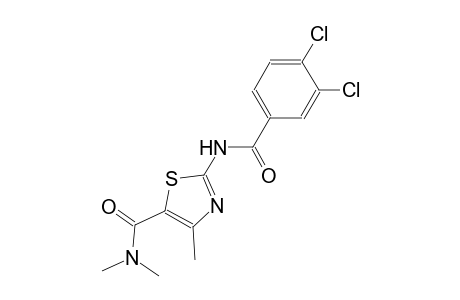 2-[(3,4-dichlorobenzoyl)amino]-N,N,4-trimethyl-1,3-thiazole-5-carboxamide