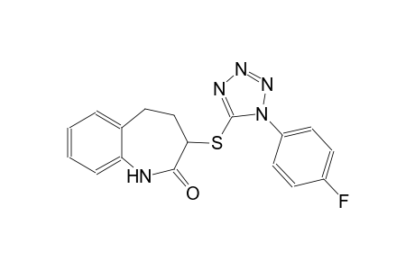 2H-1-benzazepin-2-one, 3-[[1-(4-fluorophenyl)-1H-tetrazol-5-yl]thio]-1,3,4,5-tetrahydro-