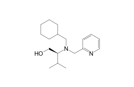 (2S)-2-[cyclohexylmethyl(2-pyridylmethyl)amino]-3-methyl-butan-1-ol