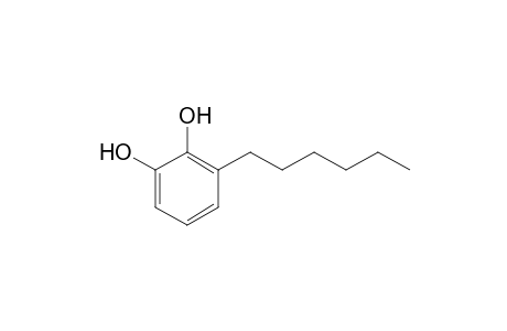 3-Hexylbenzene-1,2-diol