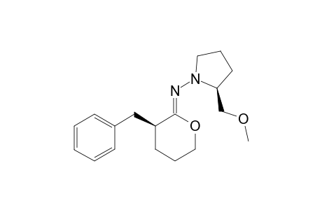 (S,S)-(+)-N-(2-Methoxymethylpyrrolidin-1-yl)-2-benzyltetrapyran-2-ylidenamine