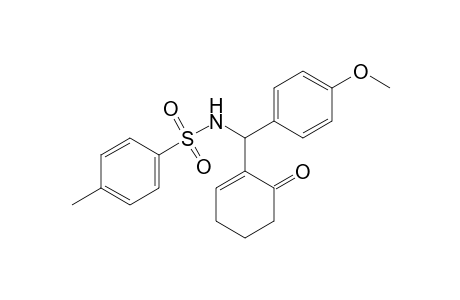 N-[(4-methoxyphenyl)-(6-oxidanylidenecyclohexen-1-yl)methyl]-4-methyl-benzenesulfonamide