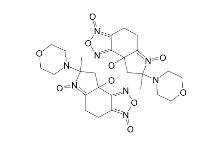 7-(N-MORPHOLINYL)-7-METHYL-8A-HYDROXY-4,5,8,8A-TETRAHYDRO-7-H-PYRROLO-[2.3-E]-BENZOFURAZAN-3,6-DIOXIDE