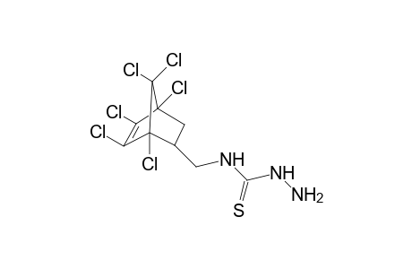 Hydrazinecarbothioamide, N-[(1,4,5,6,7,7-hexachlorobicyclo[2.2.1]hept-5-en-2-yl)methyl]-