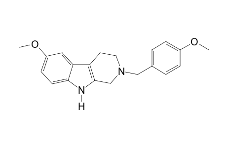 N2-(4-Methoxybenzyl)-5-methoxytryptamine-A (CH2O,-H2O)