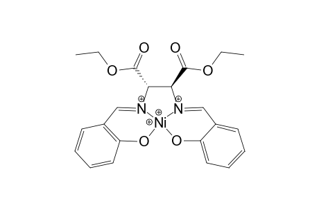 N,N'-Bis(silicylidene)-1,2-di(ethoxycarbonyl)ethylenediaminatonickel(II)