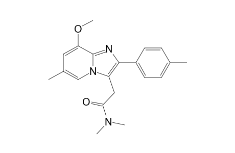 Zolpidem - metabolite III derivatized with diazomethane