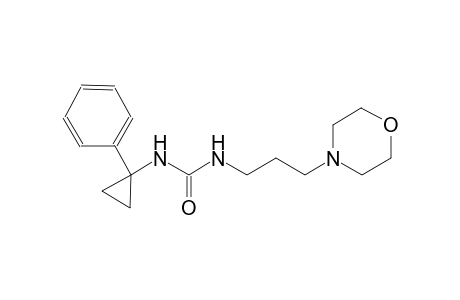 urea, N-[3-(4-morpholinyl)propyl]-N'-(1-phenylcyclopropyl)-