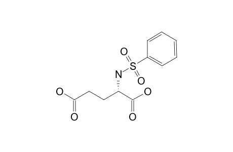 (-)-N-(Phenylsulfonyl)glutamic acid
