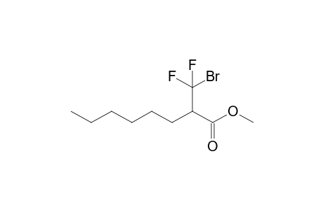 Methyl 2-(bromodifluoromethyl)octanoate