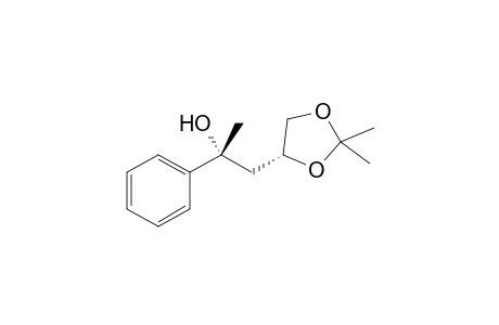 (R)-1-((R)-2,2-Dimethyl-1,3-dioxolan-4-yl)-2-phenylpropan-2-ol