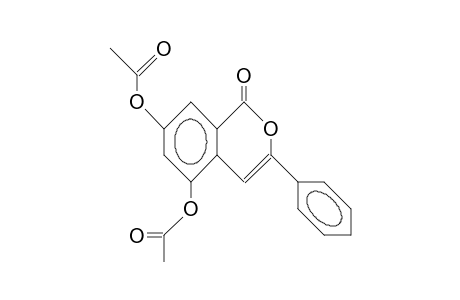 5,7-Diacetoxy-3-phenyl-isocoumarin